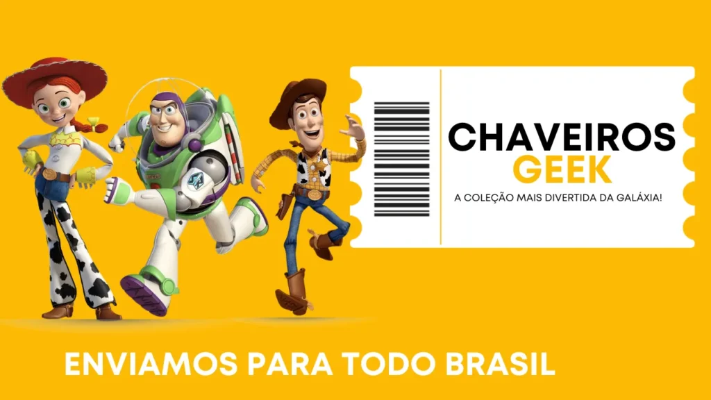 Chaveiro desenho animado